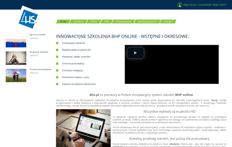 Portal szkoleń BHP online 4hs